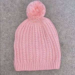 Pink New York & Company Beanie